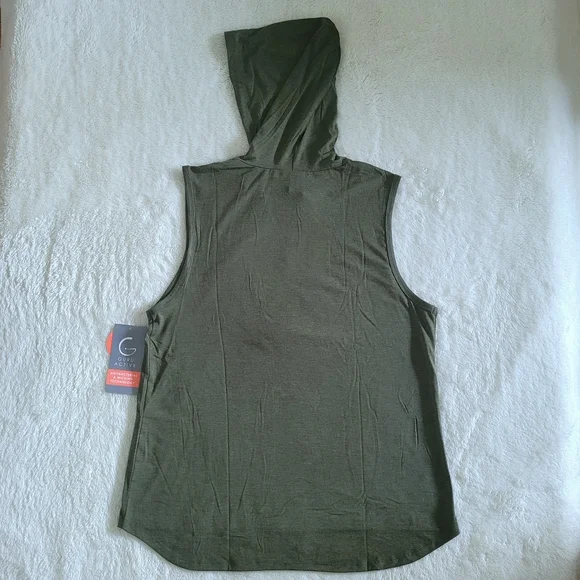 Guru Active🏃‍♀️ "Adventure is Calling"🚵‍♀️ Muscle💪Tee👕 with Hood - NWT - Picture 2 of 14